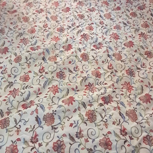 Croscill comforter crewel